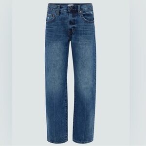 Pistola Lexi Mid Rise Bowed Straight Jeans